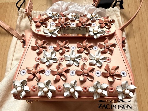 Zac posen tasche blumen leder - zac,