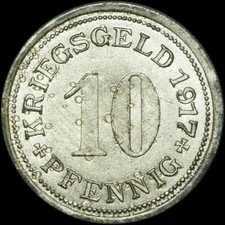 NOTGELD: 10 Pfennig 1917