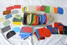 Sammlung Werbung Reklame Auto-Eiskratzer 60er Jahre Eis-Spachtel 235  Stück