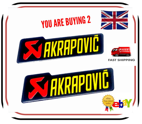 Akrapovic auspuff aufkleber - auspuff,