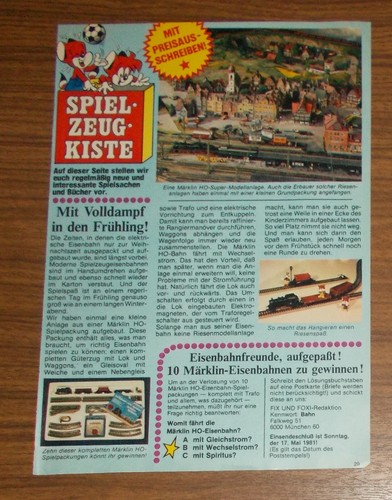 Seltene werbung märklin - werbung,
