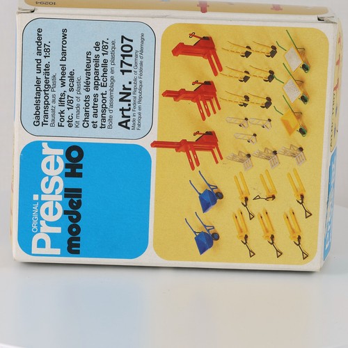 Preiser 17107 gabelstapler - preiser, nr.