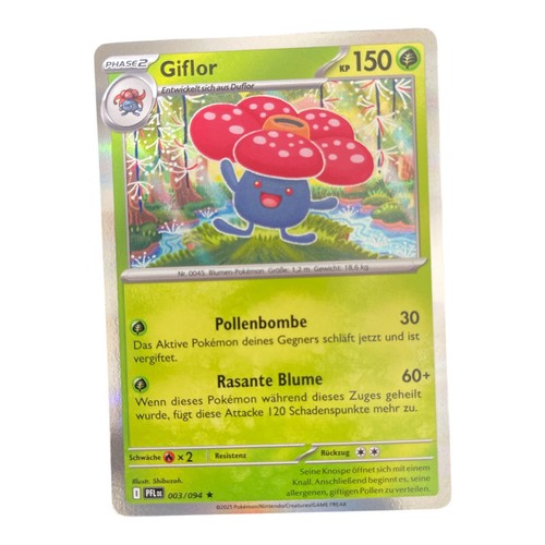 Pokémon karte neu giflor holo - pokémon,