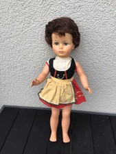 Puppe mit Dirndl,  49 cm groß,  1960/1970er Jahre, Nr. 5068 ES