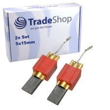 2x Kohlebürsten für Miele W 961 W 962 W 963 W 964 W 965 W 966 W 967 W 968 W 969