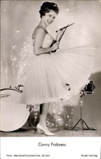 Ak Schauspielerin Cornelia Froboess, Schlagzeug - 4377253