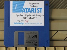 Atari  Symbol. Algebra und Analysis ST-MATH (Heim Verlag,) nur Diskette