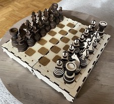 ♟️ Handgemachtes Schachset