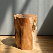 Teak-Holz Hocker massiv ca