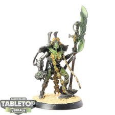 Necrons - Overlord with Tachyon Arrow - bemalt
