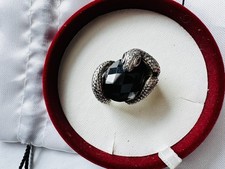 Thomas Sabo Ring Schlange Onyx