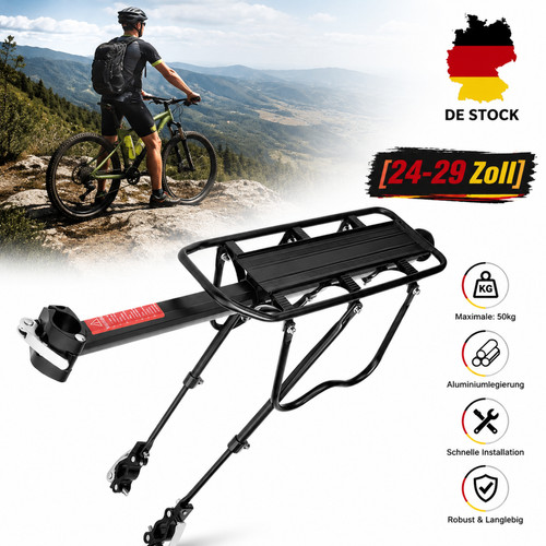 Fahrrad gepäckträger alu - gepäckträger,