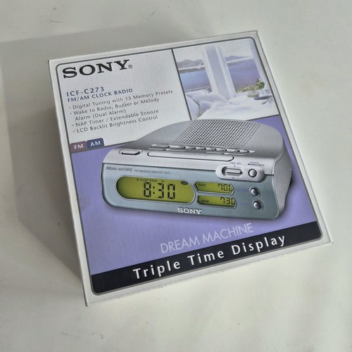 Sony radiowecker icf c273 - radiowecker, icf-c273