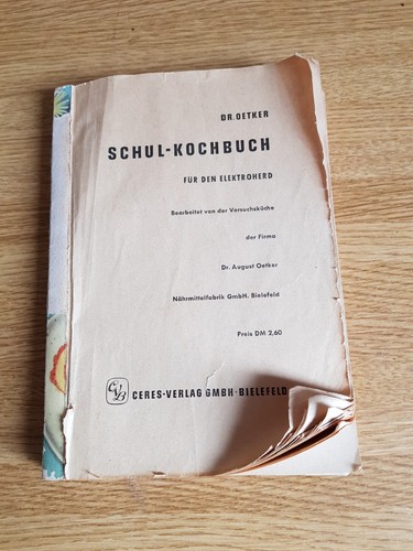 Schulkochbuch oetker für - schulkochbuch, dr.