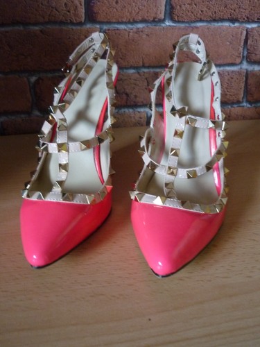 Nietenpumps corall - , gr