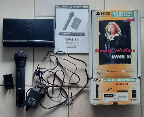 Mikrofon wireless akg wms51 - wireless,