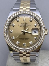 Rolex Datejust 36mm Ref:126283RBR Champagner/Brillanten-  Full Set Top Zustand