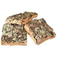 Kork Rinde: 3 Stück je 15x15