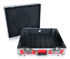 Plattenspieler Case rot für Technics 1210 Turntable DJ Flightcase Rack Koffer