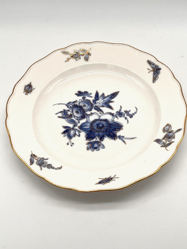 Speiseteller blaue blume - *,