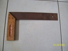Anschlagwinkel alt Deko Werkzeug Schreiner Zimmermann Vintage