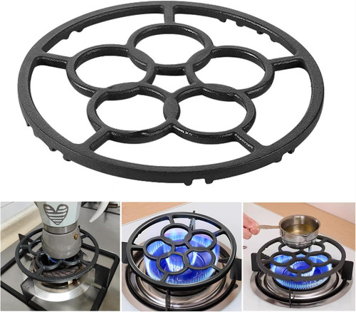 Gusseisen wok ständer ring - gusseisen,