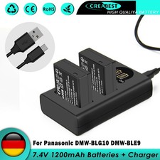 2× DMW-BLG10 BLE9 Akku &