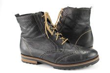 Remonte Gr.41 Damen Stiefel Stiefelette Boots Winter Leder Schwarz  TOP  K 419