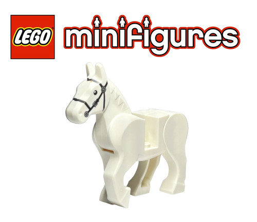 Lego pferd weiß tier - lego®,