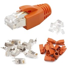 RJ45 Netzwerkstecker 10x Cat7