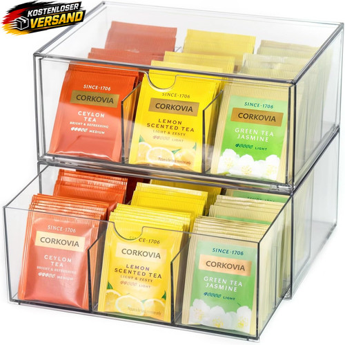 Teebox mit fächern für - fächern,