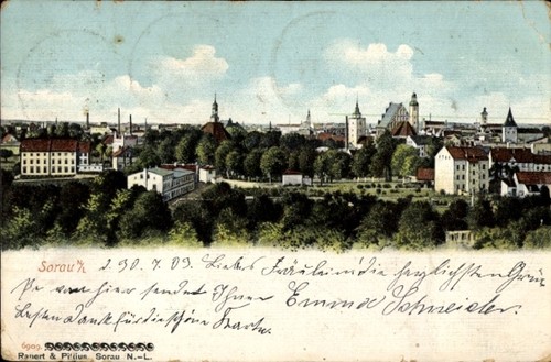 żary sorau niederlausitz - ak,