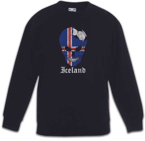 Iceland football skull - skull, i