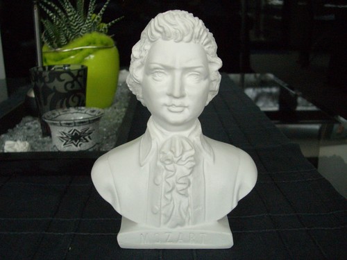 Mozart büste aus - mozart-büste, feinsten