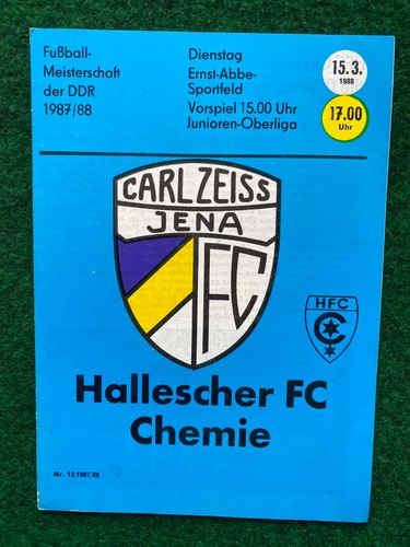 Fußballprogramm iéna - cz,