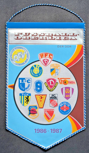 Orig wimpel fußball ddr - orig.,