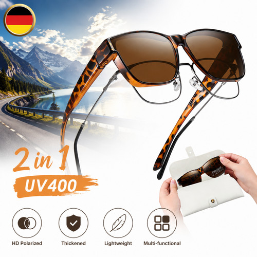 Clip brille polarisierte - clip-on,