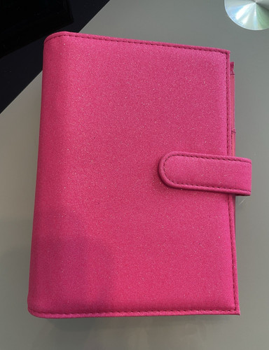 Luna pink glitzer ring - luna, a6
