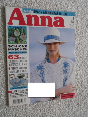 Anna burda spass - anna;,