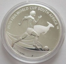 Australien 1 Dollar 2009 Fußball-WM in Südafrika 1 Oz Silber