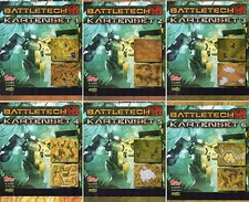 Auswahl: BATTLETECH KARTENSET-Tabletop Gaming Map-Miniatures-ULISSES-neu-OVP