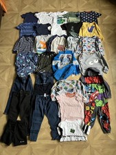 33 Teile Jungen Bekleidungspaket Marvel Disney H&M M&S Next F+F Jeans Pullover T-Shirt