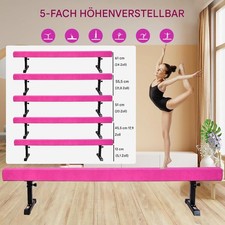 180 Cm Schwebebalken Turnbalken Balance Balken Indoor Outdoor Höhenverstellbar