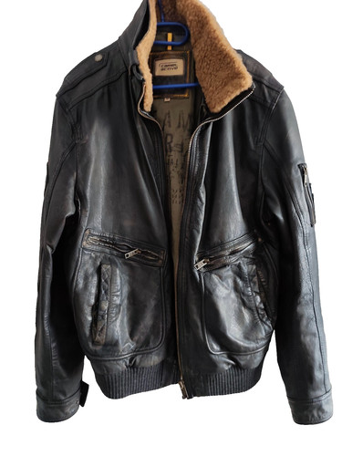Camel active herren lederjacke - active,