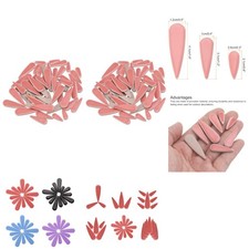 Blumenblüten-Mosaikfliesen Bastelarbeiten Porzellan Fliesen 200g Tränenrot