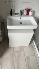 Ikea Waschbeckenunterschrank Hochglanz Weiss 60cm Hoch 60cm Breit 40cm Tief