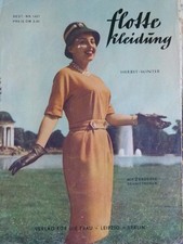 altes Modeheft Flotte Kleidung