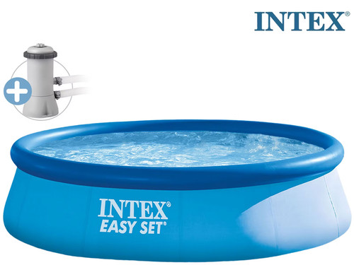Intex easy set - swimming, pool