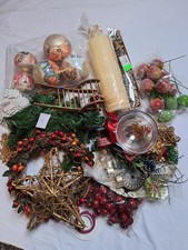 Großes Dekopaket / Bastelpaket * Herbst / Winter / Weihnachten * Adventskranz *