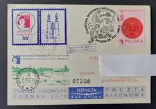 Polen Internationale  Briefmarkenausstellung 73 Posen Poznan Ballon Post